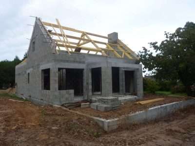 Maison en construction à Lorient